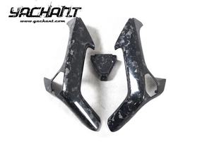 Kit de garnitures intérieures en carbone forgé sec 2014-2019 Huracan LP610-<span class=keywords><strong>4</strong></span> et LP580-2 LHD Remplacement de la poignée de porte intérieure - Product Image 3