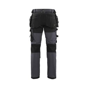BLAKLADER - 152216459699C52 Pantalones Craftsman 4-Way stretch Gris medio/Negro-PANTALÓN DE TRABAJO EAN 7330509723722 - Product Image 2