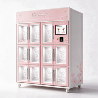 Distributeur automatique de fleurs Yunyin, paiement sans argent liquide, libre-service pour les magasins de proximité, les centres événementiels, les espaces publics