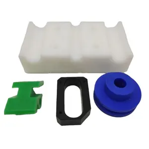Supply Clear Acrylic Parts Derlin POM PEEK Nylon PTFE CNC Turning Products Plastic CNC turned machined parts