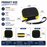 Étui de rangement étanche personnalisé en EVA pour instrument optique professionnel, télémètre laser, outil portable, équipement, fermeture éclair 2-3