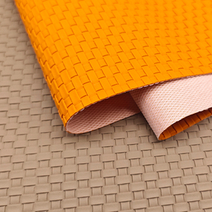 Vải bọc ghế ô tô giả da PVC ép vân sọc, chống thấm, lớp lót sợi microfiber, chống mốc, dùng cho ghế <span class=keywords><strong>sofa</strong></span>, đồ nội thất, hành lý - Product Image 3