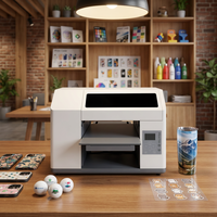 Reeleyin A3 Flatbed UV DTF Printer Dual XP600 Printhead Auto-Cleaning CMYKW Varnish Printer Machine Industrial