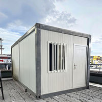 Maison de conteneur préfabriquée légère et polyvalente, rentable, super portante, pour l'extérieur.