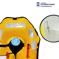 Gilet de sauvetage auto-gonflant 150N pour la navigation de plaisance, la pêche et la survie en plein air