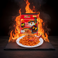 Nouilles instantanées coréennes en gros 3X saveur de poulet chaud épicé nouilles Ramen 140g * 5 paquets