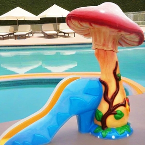 Vendita diretta in fabbrica vetroresina privata altra acqua Indoor/Outdoor scivolo attrezzature da gioco per la piscina - Product Image 5