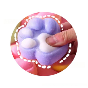 Les pattes de chat en gomme Taba sont super douces, à presser et à caresser. <span class=keywords><strong>C</strong></span>'<span class=keywords><strong>est</strong></span> un animal réaliste et amusant pour soulager le stress au bureau. - Product Image 5