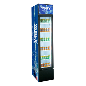 Frigorifero verticale <span class=keywords><strong>da</strong></span> <span class=keywords><strong>tavolo</strong></span> per bevande analcoliche di tipo sottile <span class=keywords><strong>da</strong></span> <span class=keywords><strong>tavolo</strong></span> commerciale - Product Image 1