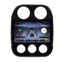 Radio Mobil 6G + 128G untuk JEEP Compass Patriot BT 2009-2015 Stereo 2Din Player Antena GPS Navigasi Carplay DSP RDS No DVD Player