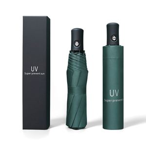 Double Layer Promotional Automatic Compact <b>Windproof</b> Custom Logo 3 Fold <b>Umbrella</b> - Product Image 5