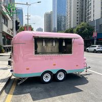 Remorque alimentaire mobile sur mesure de haute qualité avec design compact pour la restauration en plein air et les festivals