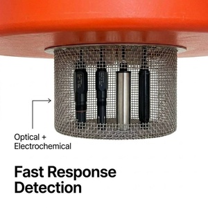 Station de surveillance flottante de la <span class=keywords><strong>pollution</strong></span> des eaux avec alimentation solaire stable 60W et sonde numérique intégrée pour la mesure du DO, du pH et de l'EC - Product Image 5