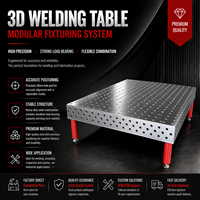 Plateforme de soudage 3D modulaire anti-éclatement avec accessoires complets – Table de soudage flexible pour l'assemblage de cadres de moto