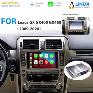 Linux System Mirror Link Box for Lexus GX GX400 GX460 2009-2020 <b>Wireless</b> Apple CarPlay Stereo Oem Screen Upgrade Radio Adapter - Product Image 2