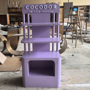 Özelleştirilmiş Modern perakende Metal ekran standları için zemin ayakta üniteleri kozmetik oyuncaklar diğer promosyon ürünleri süpermarketler - Product Image 2