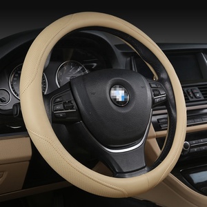 Accessoires intérieurs <span class=keywords><strong>de</strong></span> voiture Offre Spéciale respirant couverture <span class=keywords><strong>de</strong></span> volant <span class=keywords><strong>de</strong></span> voiture EN CUIR PU couverture <span class=keywords><strong>de</strong></span> volant 38cm - Product Image 3
