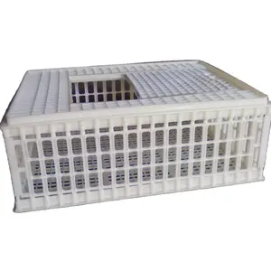 Caisses agricoles en plastique pour cage de Transport de poulet, panier de Transport de poulet vivant