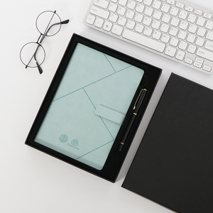 Cá nhân bán buôn PU da A5 máy tính xách tay chương trình nghị sự kế hoạch nổi bìa cứng Tạp Chí Nhật Ký máy tính xách tay với <span class=keywords><strong>logo</strong></span> - Product Image 4