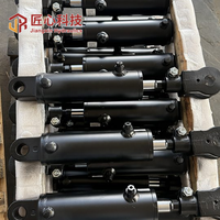 Jiangxin chariot élévateur en acier personnalisé pièce de rechange cylindre de piston hydraulique inclinable à gauche avec traitement de surface chromé dur