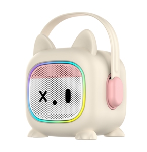 ลำโพงคาราโอเกะพกพา <span class=keywords><strong>K95</strong></span> ดีไซน์ใหม่ รูปลักษณ์น่ารัก พร้อมไฟ <span class=keywords><strong>RGB</strong></span> รองรับไมโครโฟนไร้สาย การ์ด TF และ AUX - Product Image 6