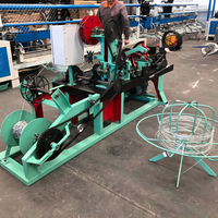 Machine de fabrication de fil barbelé entièrement automatique à grande vitesse, machine de fabrication de clôtures en grillage rasoir, prix usine