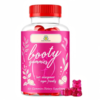 Gummies Bien-être aux Herbes avec Formule Végétale Naturelle pour le Bien-être Corporel des Femmes, Marque Privée, Gummies BBL