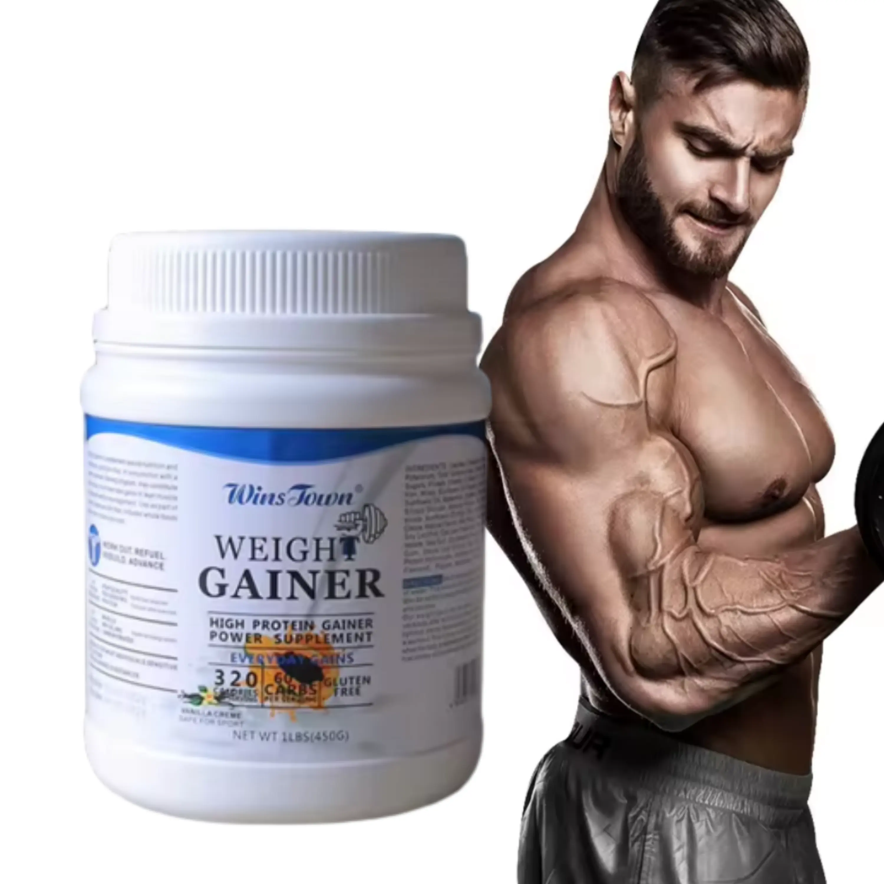 Bán buôn nhãn hiệu riêng Whey Protein Bột bổ sung xây dựng cơ bắp thảo dược hữu cơ trứng trắng bột cho nam giới