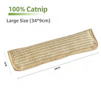 Coussin à chatouiller en herbe à chat pour chat, jouet pour animaux de compagnie pour chats d'intérieur, anti-ennui et pour le jeu autonome, coussin à mâcher durable pour chatons, vente en gros
