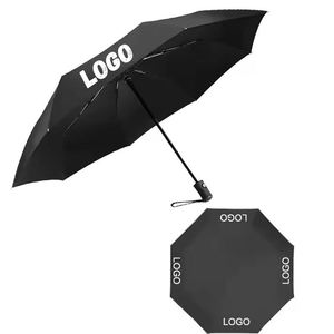 Regalos Promocionales Empresariales, Paraguas Compactos con Logotipo Impreso Personalizado, Paraguas Económicos para la Lluvia - Product Image 1