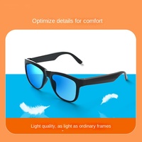 Lunettes de sport sans fil stéréo intra-auriculaires avec casque 5.0, étanches à l'eau, jusqu'à 15 heures d'autonomie, transfrontalier RC