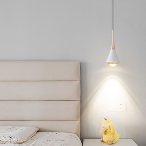 Lampada da Comodino per Camera da Letto, Piccolo Lampadario Creativo Molto Semplice per Studio, Sala da Pranzo, Soggiorno, Bar, con Sollevamento Libero - Product Image 4