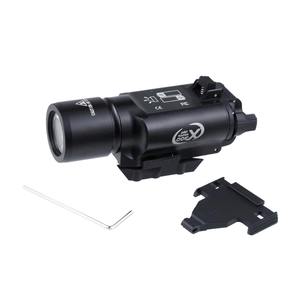 LAMBUL Metal SF X300 Scout Light Senter Taktis Lampu Berburu Luar Ruangan Saklar Fungsi Ganda Momentary+Constant Hitam/Tan - Product Image 6