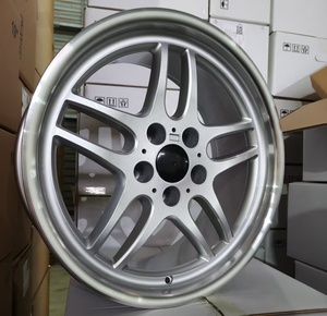 Rines YQ Cast 5x120 en Oferta para <span class=keywords><strong>BMW</strong></span> Estilo 37 F10 E60 <span class=keywords><strong>E39</strong></span> F90 E46 F30 Plateados de 17 18 19 Pulgadas, Rines Clásicos de Aleación para Autos de Carreras - Product Image 4