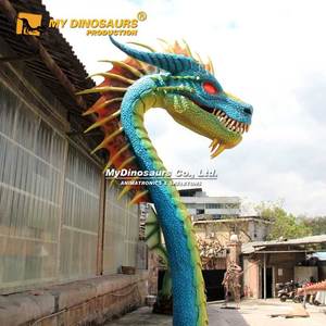 MY DINO Cabeza de Dragón Animatrónica de Fantasía de Gran Tamaño en Venta - Product Image 3