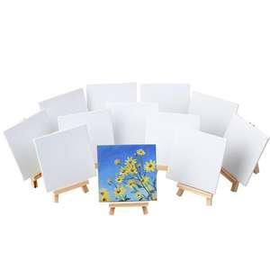 Lienzos para Pintar, Lienzo de Algodón Blanco para Pintura Acrílica, Óleo, Gouache, Témpera y Regalo Artístico - Product Image 6