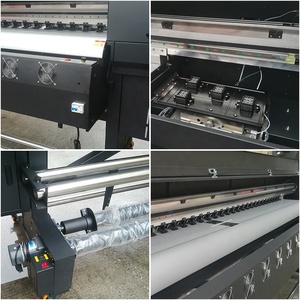 Tiffan 3.2m 10ft lớn định dạng sinh thái dung môi quảng cáo thăng hoa máy in máy in với bốn i3200print đầu - Product Image 3