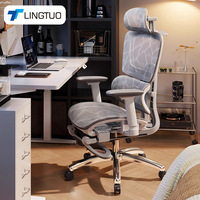 Chaise de jeu ergonomique réglable en maille pour ordinateur, idéale pour la maison, le bureau et l'étude – Vente en gros de chaises de bureau
