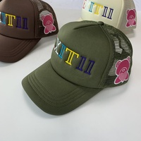 Gorra Trucker Deportiva de Malla y Espuma de Cinco Paneles de Alta Calidad con Logotipo Personalizado en Bordado 3D y Serigrafía en Seda con Relieve