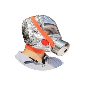 Masker Api Masker Pelarian Darurat Tudung Asap Penyelamat Hidup Respirator Masker Asap Pemadam Kebakaran Pelarian Tudung Perlindungan Kebakaran - Product Image 1
