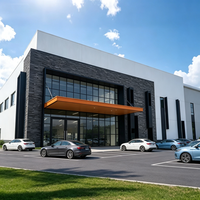 Almacén Moderno Prefabricado de Acero |   Edificio de Estructura de Acero de Alto Rendimiento para Uso Industrial