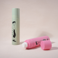 Bouteilles de vaporisateur d'huile fine pour soins de la peau, personnalisées, 50 ml, 100 ml et 120 ml, mini, noires, opaques, avec protection solaire SPF, hydratantes, tonifiantes