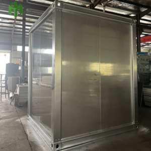 Casa de contenedores modulares de acero semigestionada de 16 pies para un transporte fácil adecuado para almacenes simples - Product Image 3