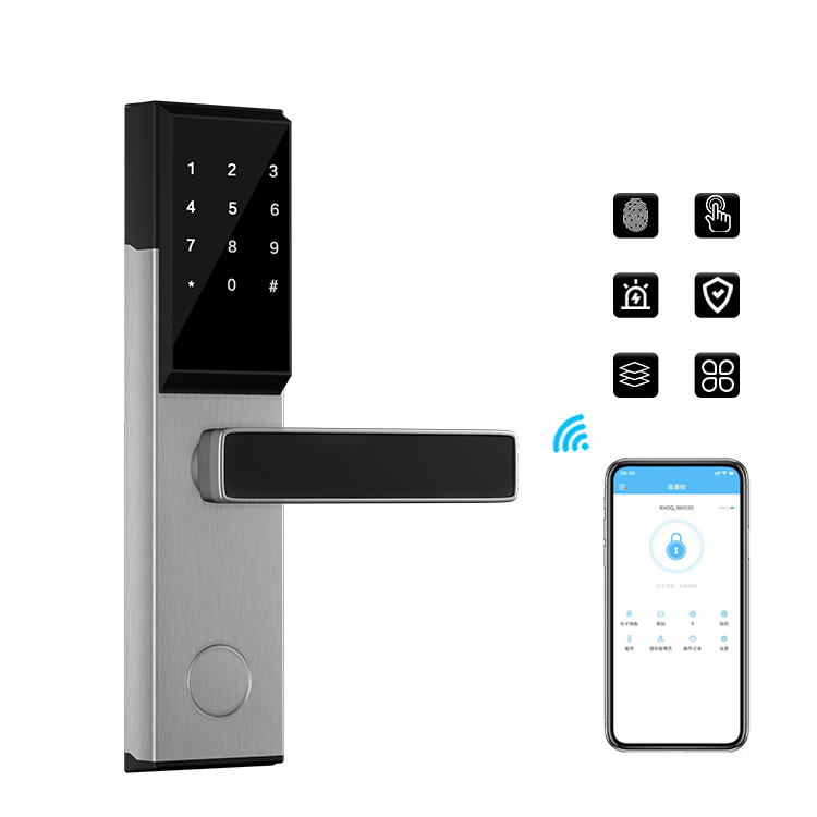 Intelligentie Key Card Reader Veilig Systeem Rvs Elektronische Rfid Nfc Keyless Kamer Security Deur Smart Hotel Sloten