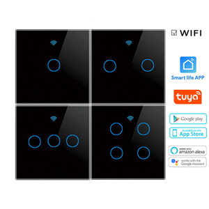 UK/EU Standard Wholesale Smart <strong>Switch</strong> google Alexa Amazo Smartlife Tuya App <strong>Zigbee</strong> Wifi Remote Control <strong>Switches</strong> and Socket - Product Image 1