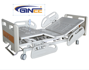 Cama Médica Hospitalaria GINEE con Freno de Control Central de Cinco Funciones y Conexión Suave, Cama Ajustable para Pacientes para Uso Clínico - Product Image 1
