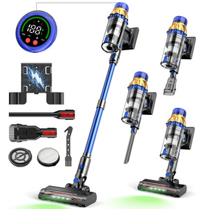Handheld Vacuum Cleaner V10 201-400W 20.1-25KPA Suction Rod Type With Mite Removal Brush Head For Carpet Cleaning - Product Image 1