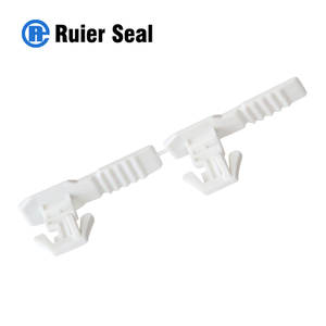 REL202 Joint de cadenas jetable Scellés de cadenas en plastique pour travaux légers Scellés de sécurité pour boîtes logistiques en plastique - Product Image 3