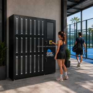 Casillero Inteligente Baiwei para <span class=keywords><strong>Alquiler</strong></span> <span class=keywords><strong>de</strong></span> Raquetas <span class=keywords><strong>de</strong></span> Tenis, Kiosco Electrónico Inteligente a Prueba <span class=keywords><strong>de</strong></span> Agua para <span class=keywords><strong>Alquiler</strong></span> y Devolución en Resorts y Parques - Product Image 1