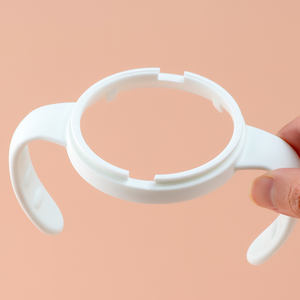 Weithalsflasche 260ml Glas-Babyflasche mit Silikon-Stoßschutzhülle - Product Image 6